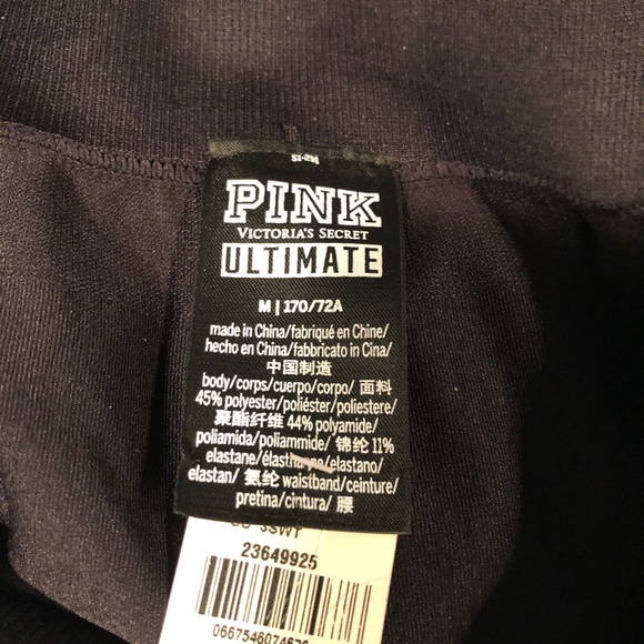 BNWT Pink Victoria’s Secret Ultimate Leggings - Picture 5 of 5